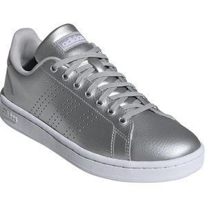 Adidas Advantage Women's Shoes Sneakers Silver